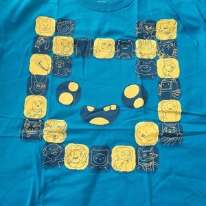 Adventure Time Graphic Vintage Tee Size Large Loot Wear Exclusive NEW